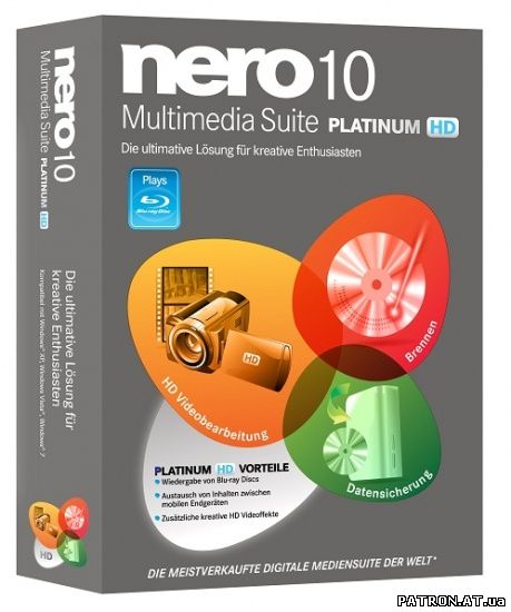 Nero Multimedia Suite - Platinum HD 10.6 (11800/ENG/RUS/2011) + UA-IX